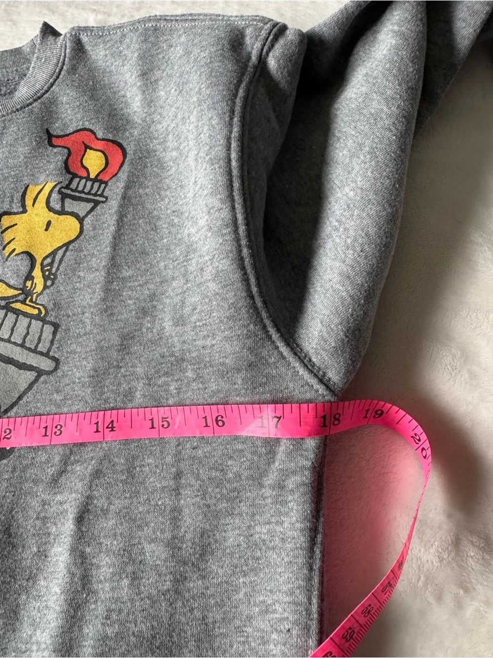 Old Navy Gray Sweatshirt with Blue Logo Tag